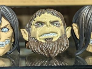 Cabezas titanes Attack on titan